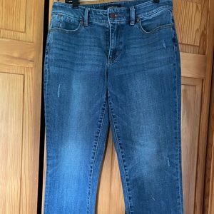 Talbots boyfriend jeans size 8.